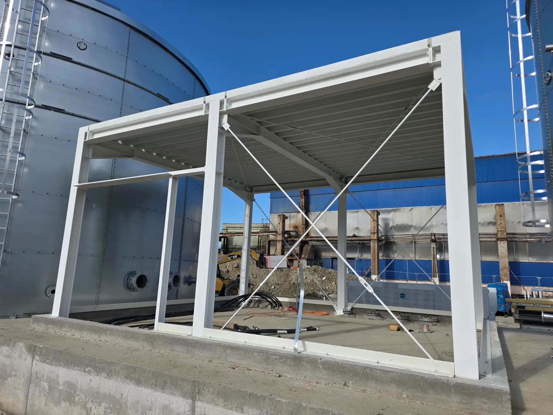 Structură metalică stație de pompare – Kaufland Bd. Lucian Blaga