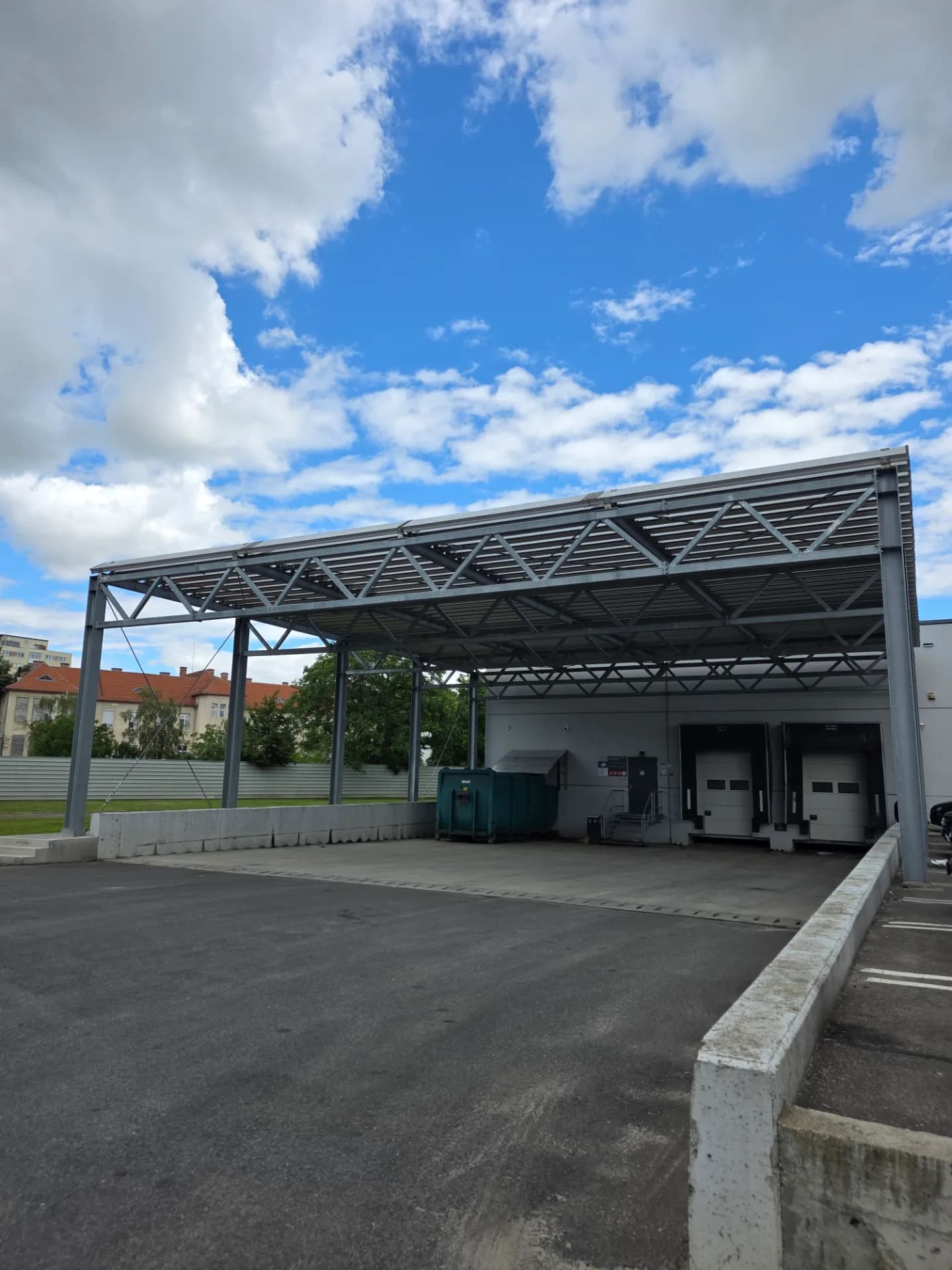 Copertină zonă aprovizionare Kaufland – Str. Corvinilor